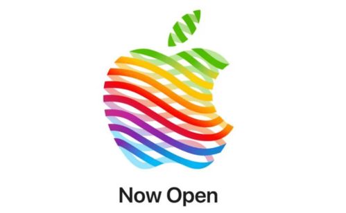 苹果公司庆祝洛杉矶grove apple store零售店开业